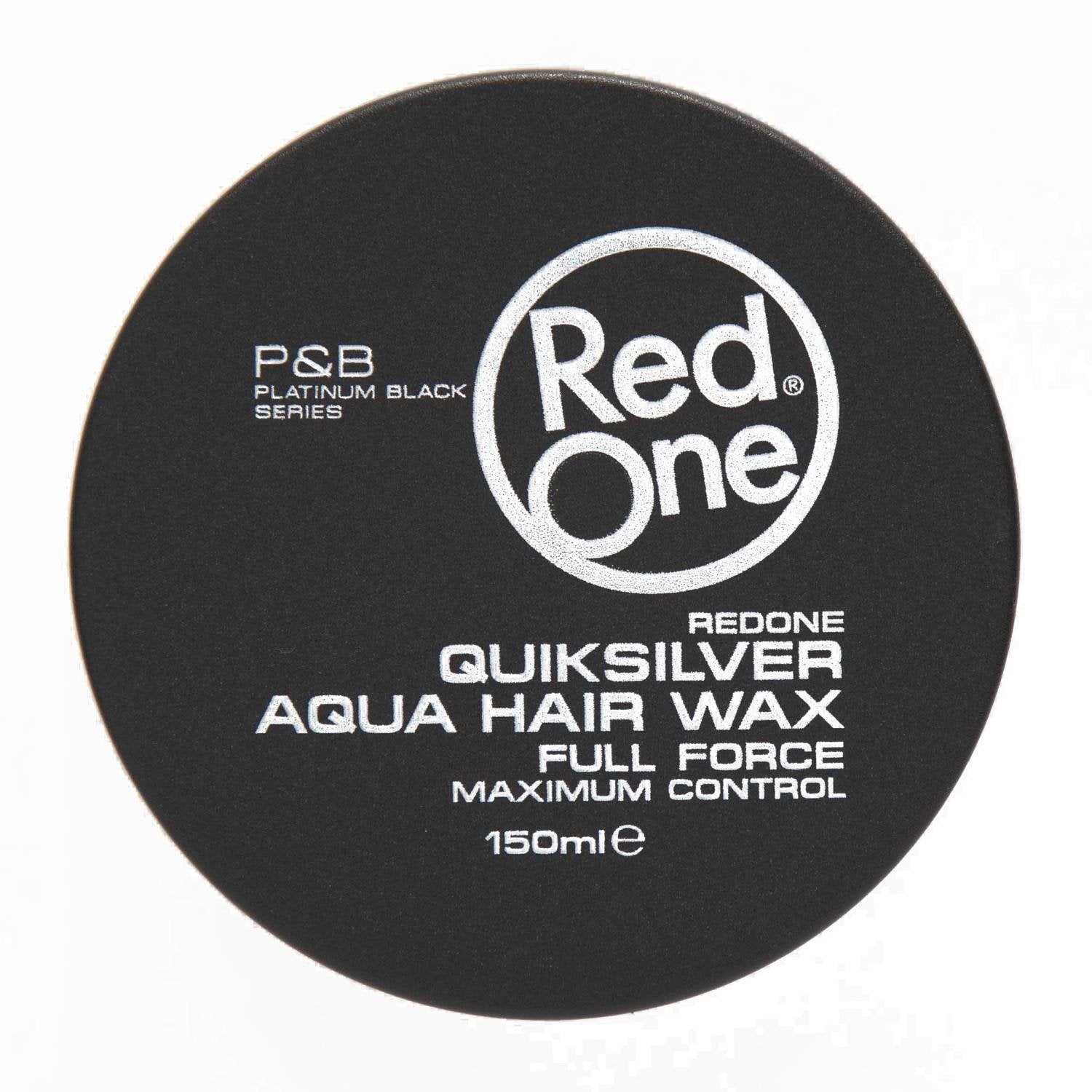 RED ONE HAIR WAX (QUICK SILVER) 5 OZ