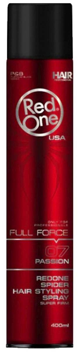 RED ONE HAIR SPRAY SPIDER PASSION