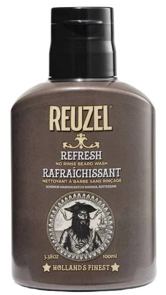 REU REFRESH NO RINSE BEARD WASH