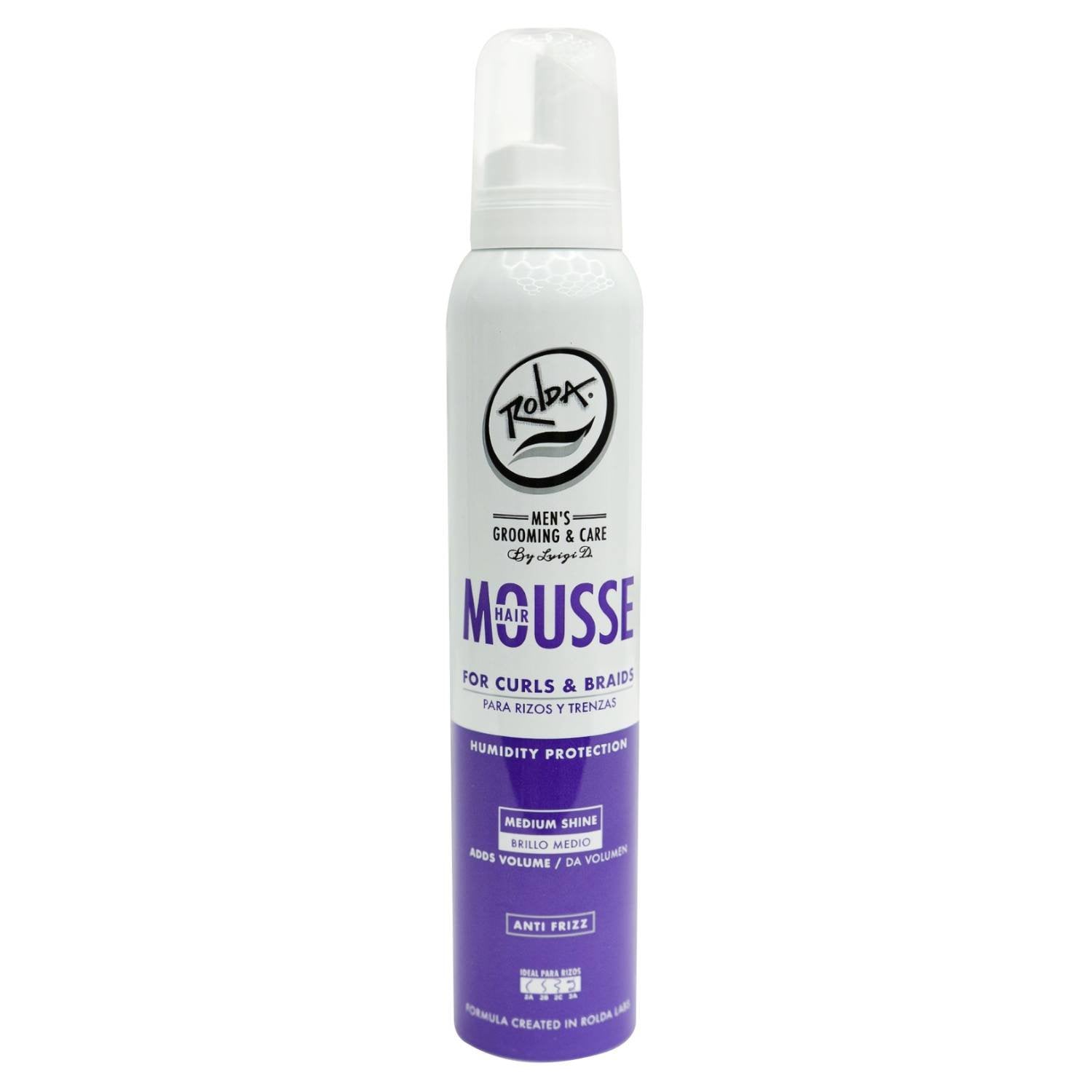 ROLDA HAIR MOUSSE CURLS & BRAIDS