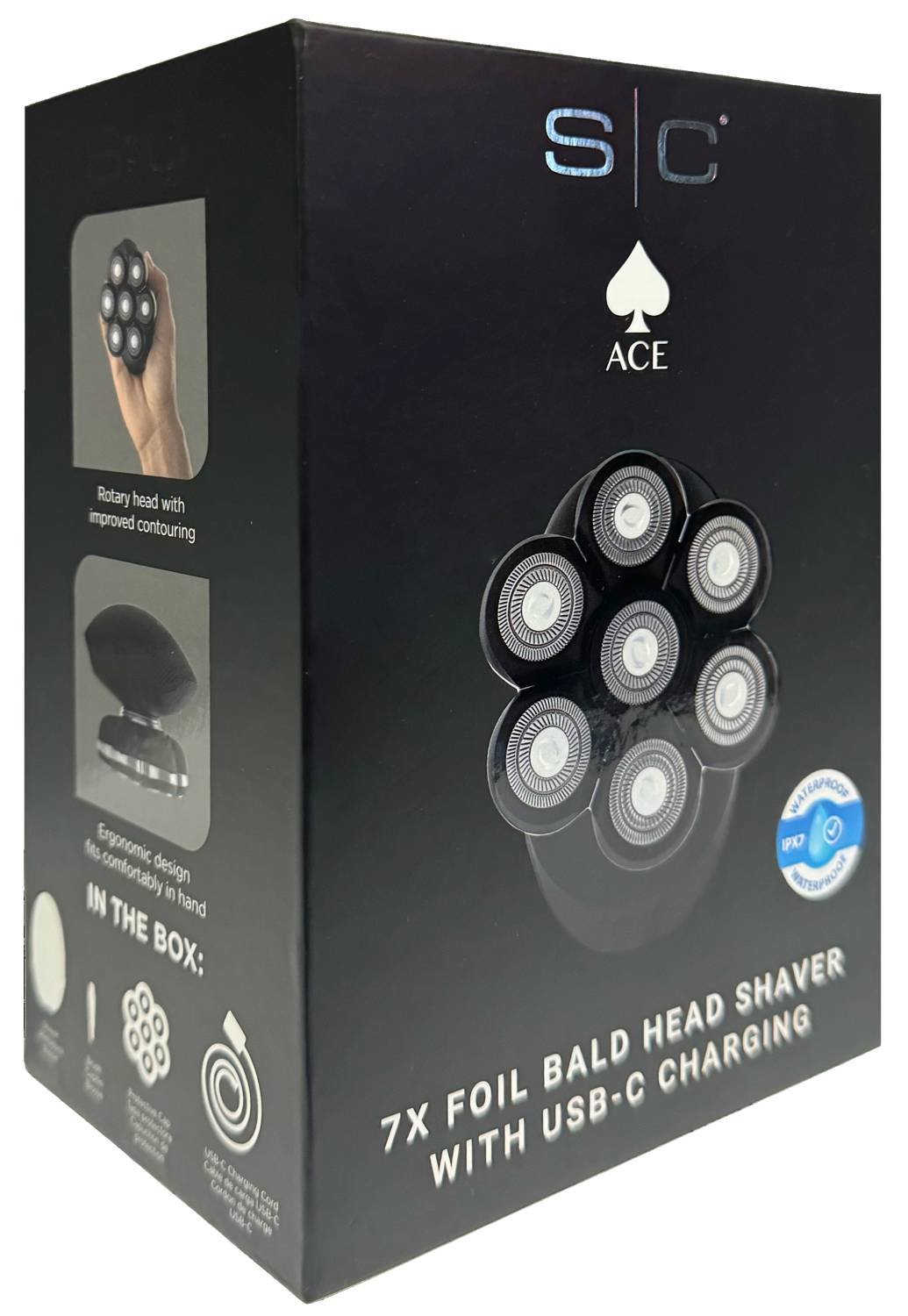 STYLECRAFT ACE 7X FOIL BALD HEAD SHAVER