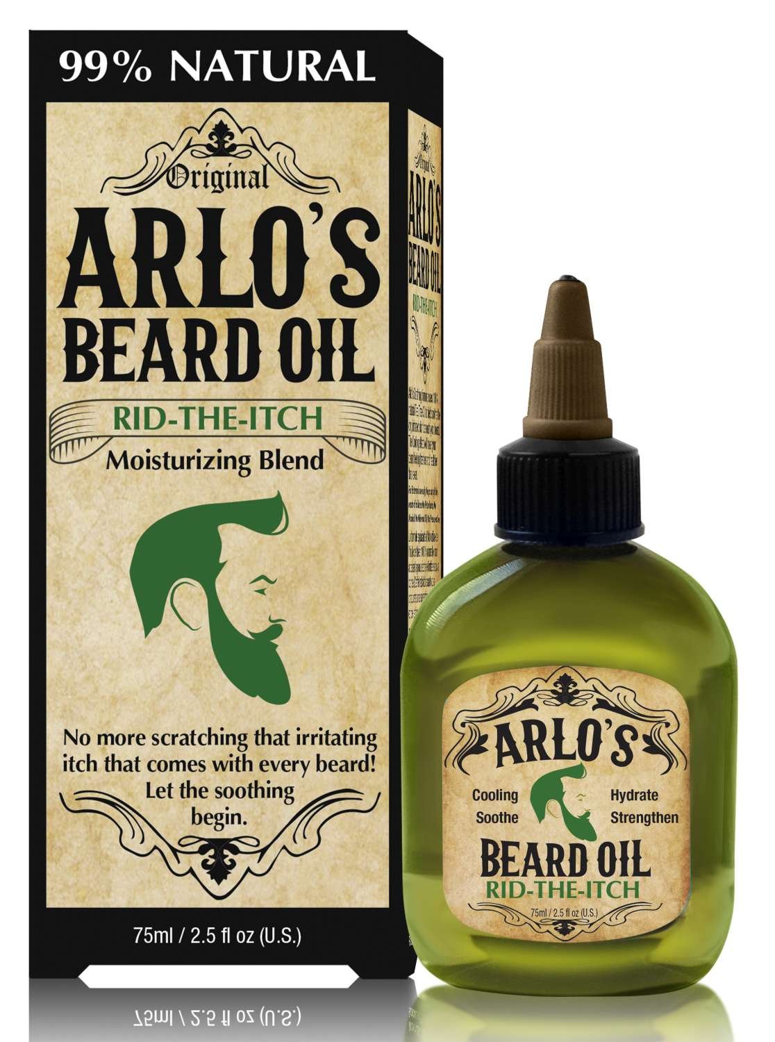 ARLO'S BEARD OIL RID THE ITCH