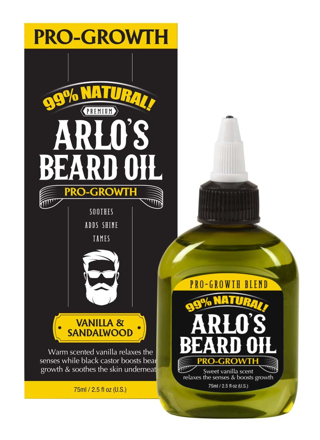 ARLO'S BEARD OIL VANILLA/SANDALWOOD