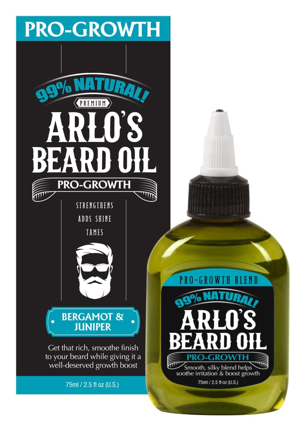 ARLO'S BEARD OIL BERGAMOT JUNIPER