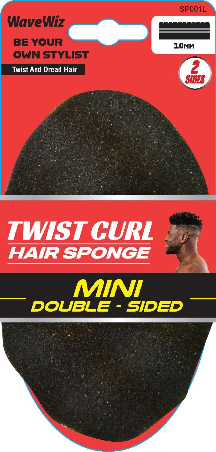 SPONGE BRUSH 2 SIDED 10/WAVE MINI