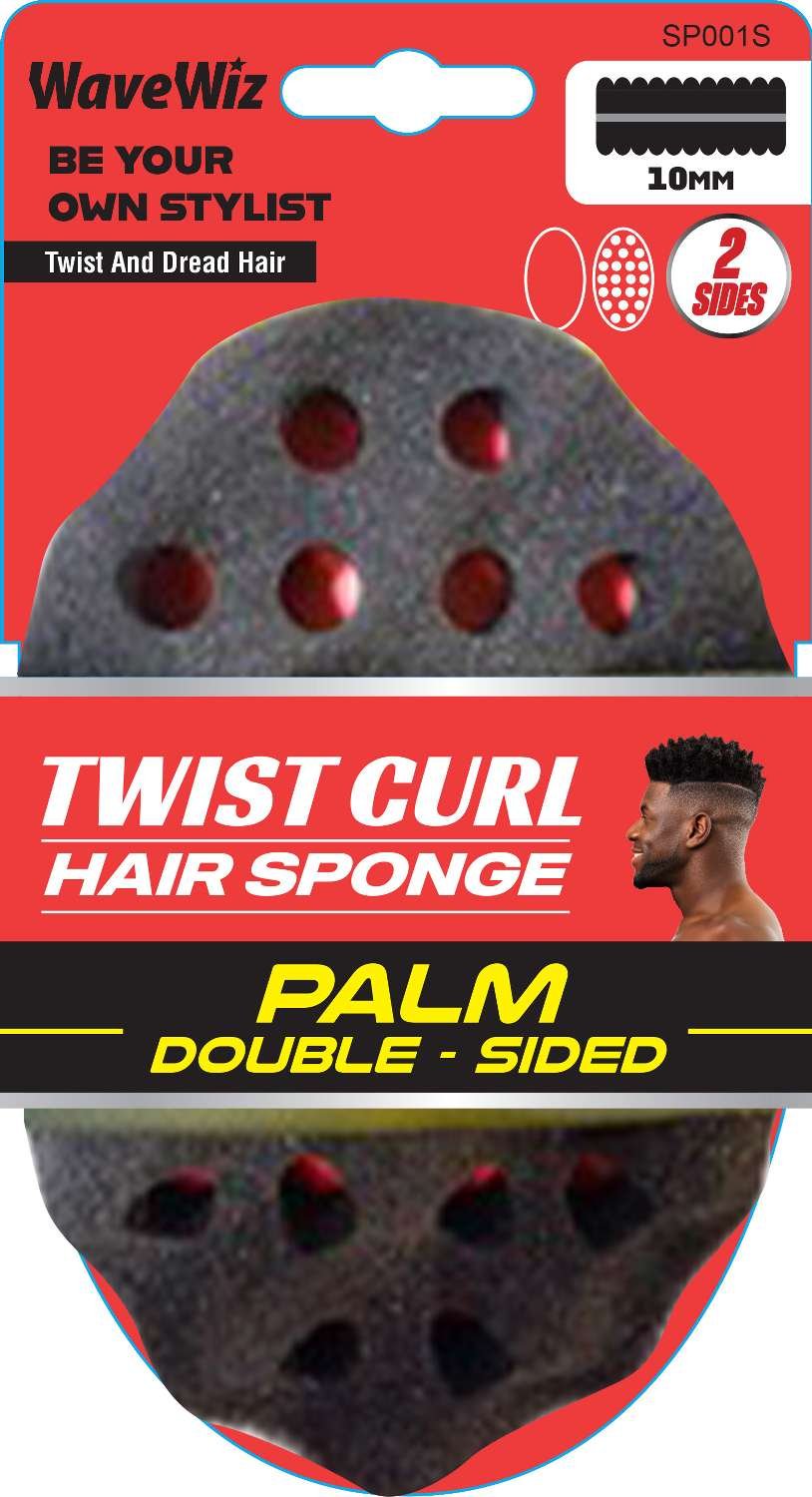 SPONGE BRUSH 2 SIDED 10MM / D WAVE