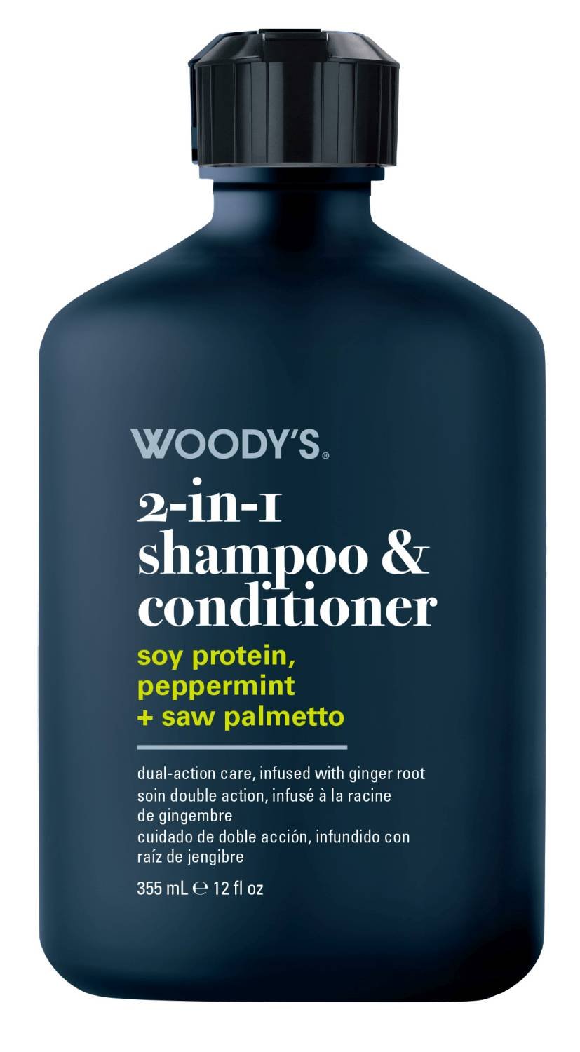 WOODY'S 2-IN-1 SHAMPOO & CONDITIONER